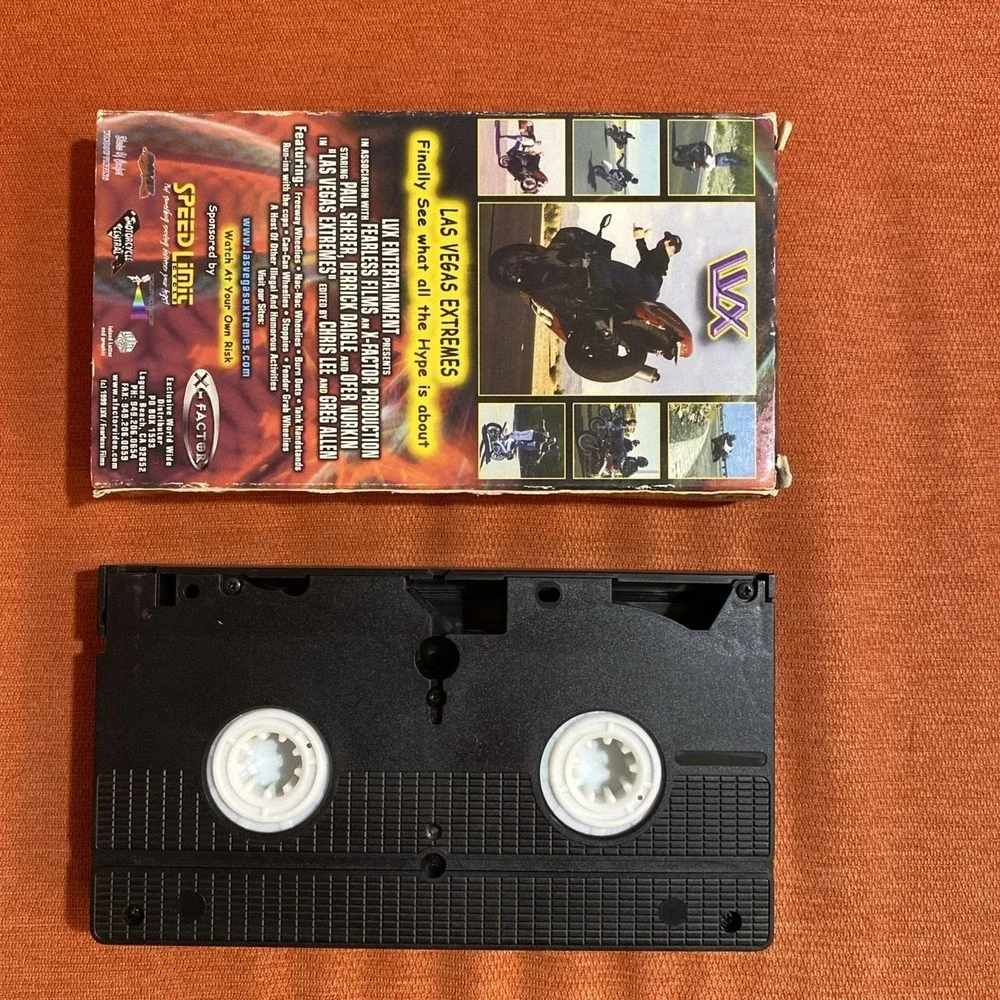 Speed‎ Limit Cycle Presents Las Vegas Extremes (VHS, 1999) Paul Sherer